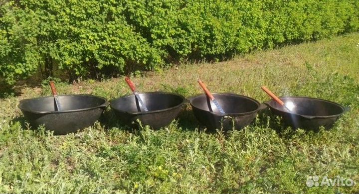 Казан чугунный узбекский