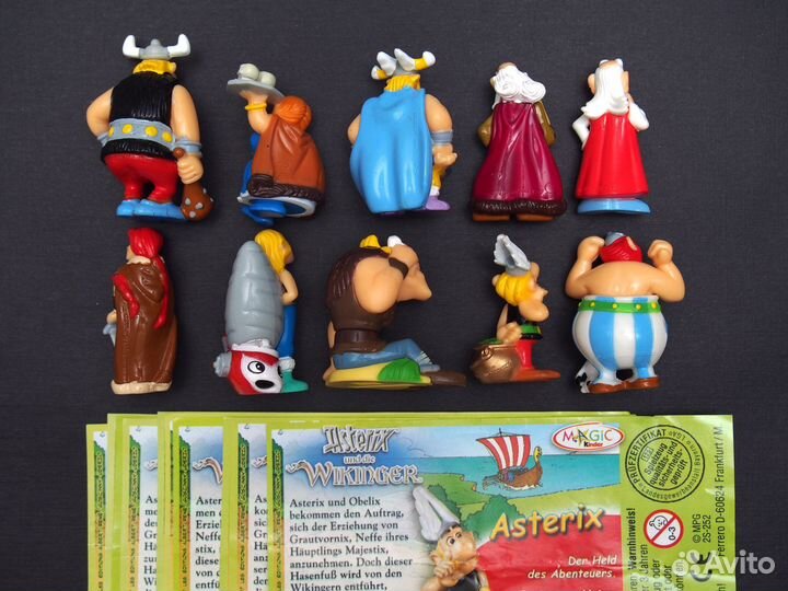 Киндер сюрприз Астерикс (разные серии)