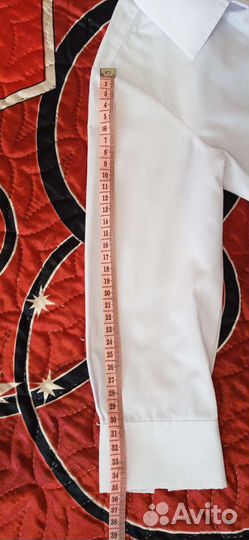 Белая рубашка для мальчика, 98 размер