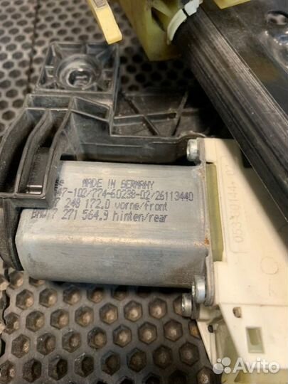 Стеклоподъемный механизм задний правый Bmw 520I