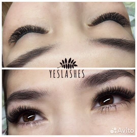 Наращивание ресниц на дому