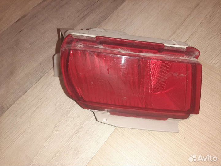 Катафот заднего бампера прадо 150