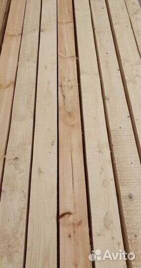 Обрезная доска 25х100 мм ГОСТ