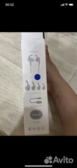 Беспроводные наушники honor