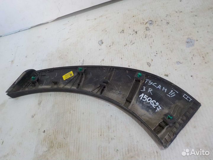 Накладка на крыло hyundai tucson задняя правая