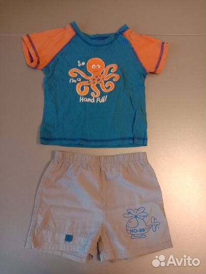 Летние Костюмы на 2-3 года, водолазка
