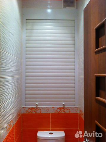 Рольставни в туалет