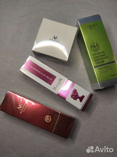 Китайская косметика в ассортименте