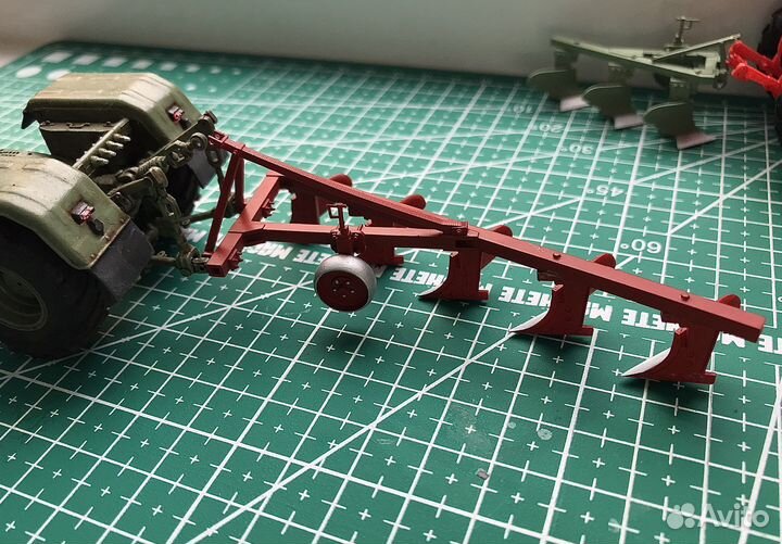 Плуг плн 5-35 модель 1:43