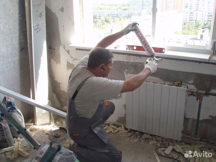 Ремонт/изготовление/установка окон/балконов