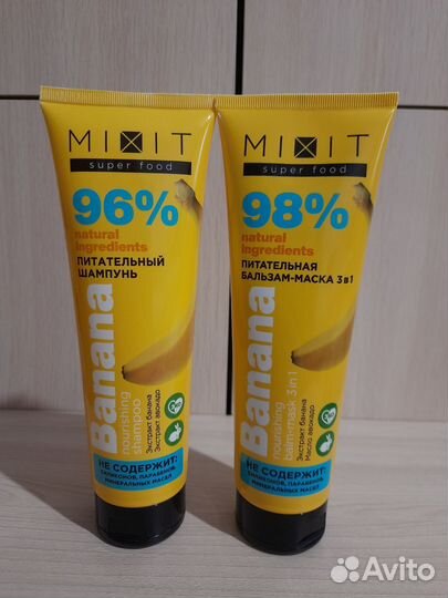 Шампунь и бальзам-маска Mixit
