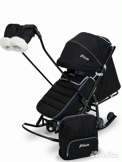 Детские санки коляска