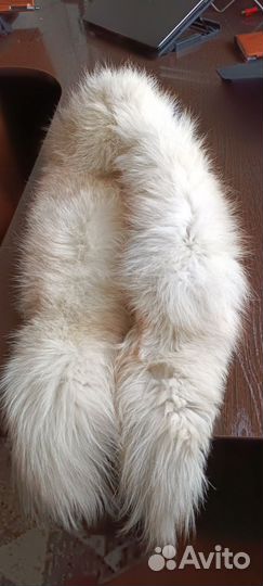 Шкура белого песца 130 см