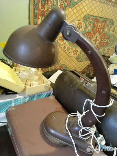 Раритет. Лампа настольная нквд