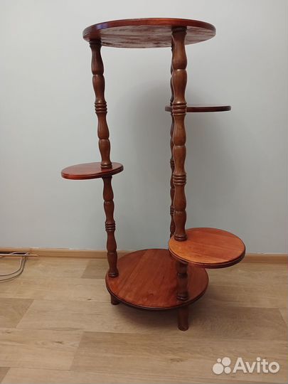 Подставка напольная деревянная