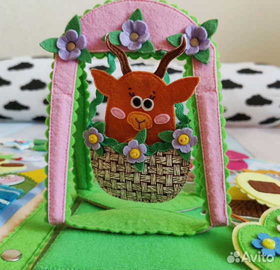 Развивающие Книжки и игрушки из фетра