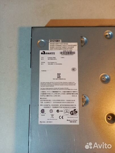 Коммутатор Cisco Catalyst WS-C2960S-48TS-L