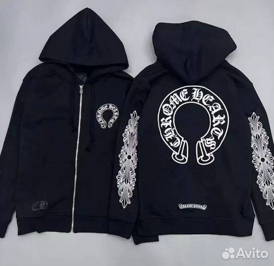 Chrome hearts зипхуди