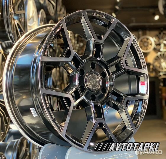 Диски r22 6-139,7 Vossen Grizli black