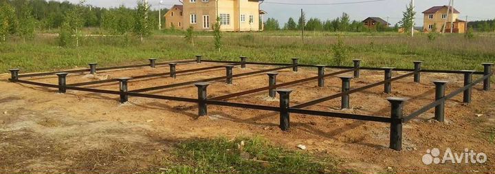 Винтовые сваи под ключ