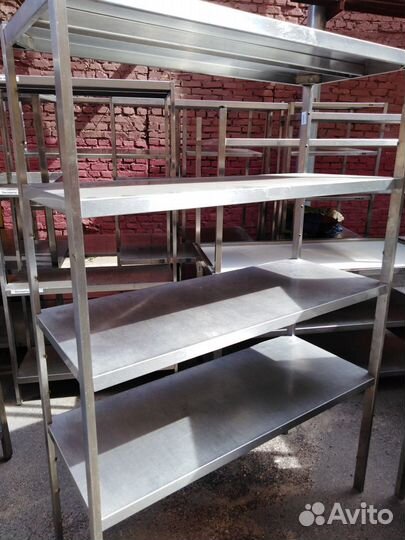 Столы, стеллажи мойки из нержавейки