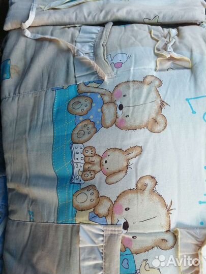 Бортики в кроватку