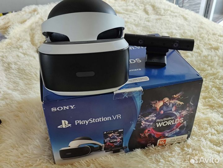 Шлем sony ps4 vr+камера