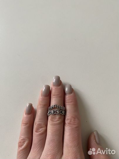 Серебряное кольцо Pandora