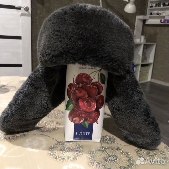 Шапка ушанка детская зимняя