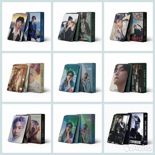 Карточки BTS solo