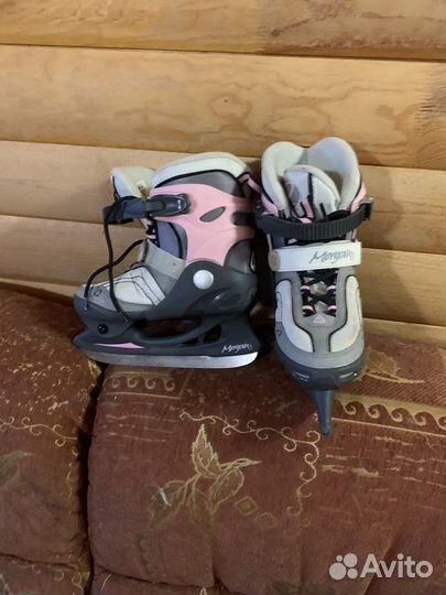 Коньки детские для девочки,размер 34-36