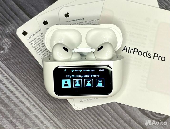 Airpods pro 2 с сенсорным экраном