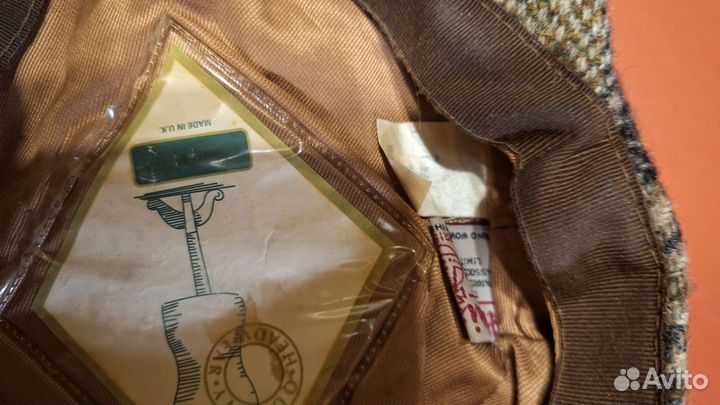 Твидовая кепка