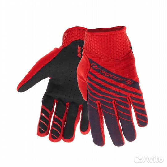 Мотоперчатки Dragonfly dfmx Red