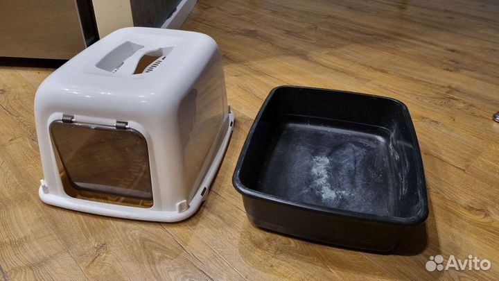 Туалет домик для кошек