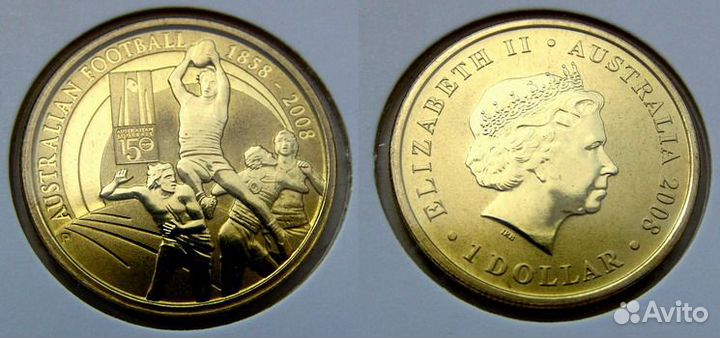 Австралия 1 доллар 2008 год Редкая