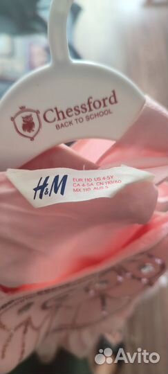 Платье детское праздничное H&M