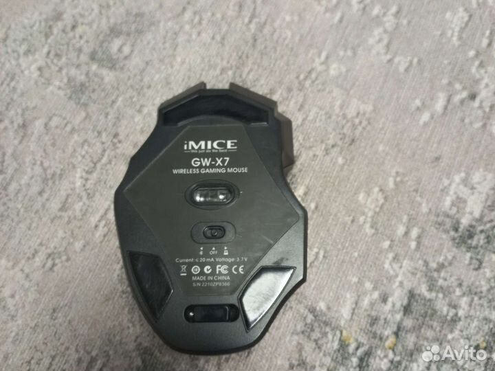 Игровая мышь GW-X7 wireless gaming mouse