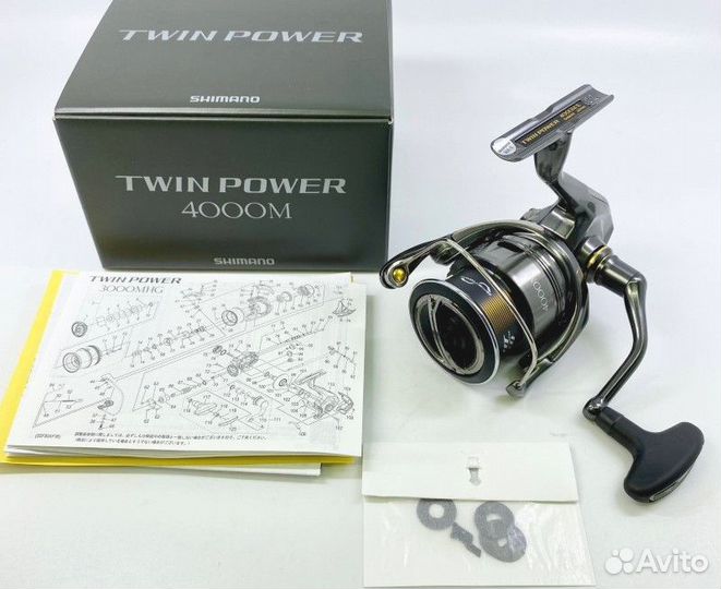 Катушка shimano (New) 24 twin power 4000M