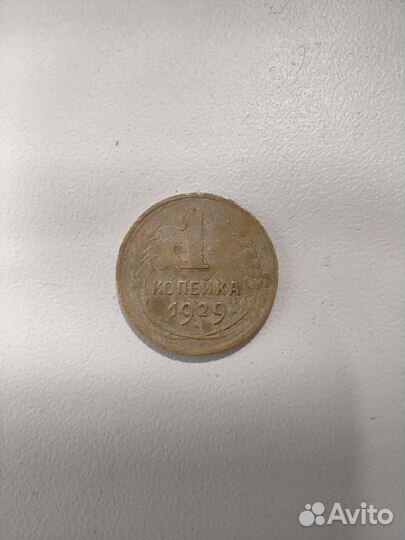 1 копейка 1929 г