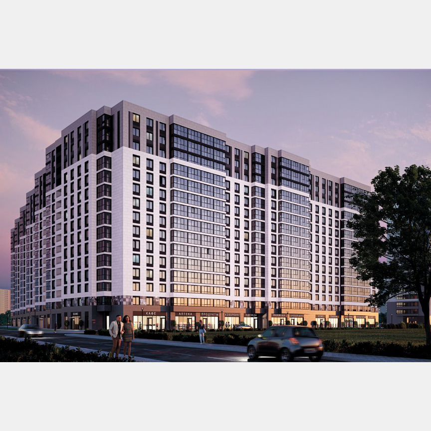 2-к. квартира, 58,4 м², 16/16 эт.