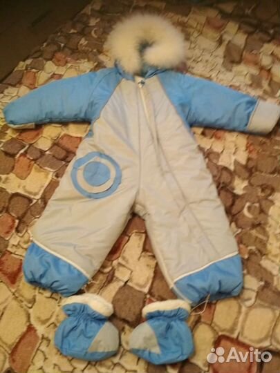 Зимний комбинезон для мальчика