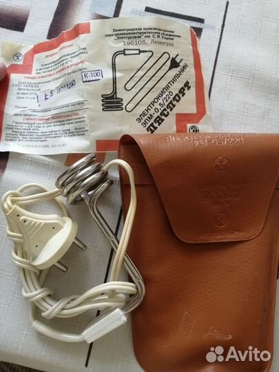 Электрокипятильник СССР эмп-0,5/220