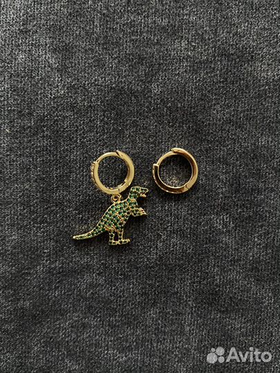 Серьги Dino