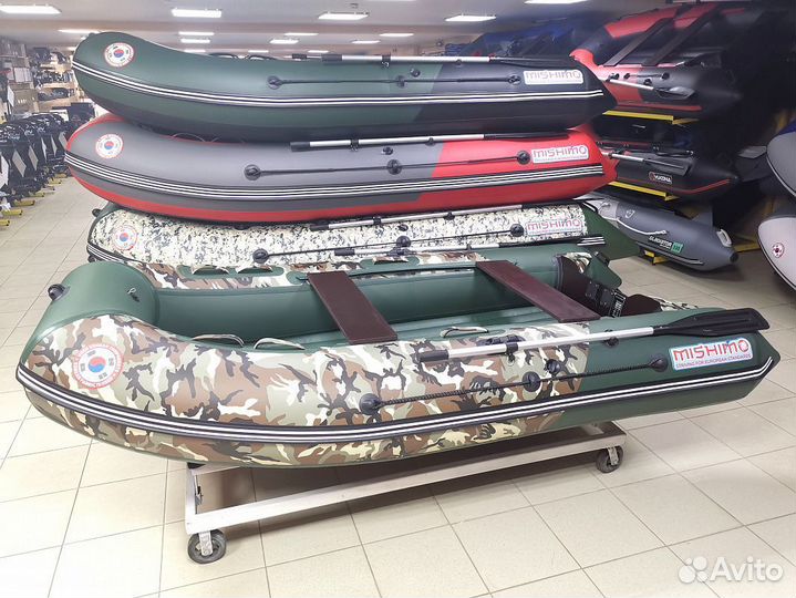 Лодка mishimo PRO 350 камо