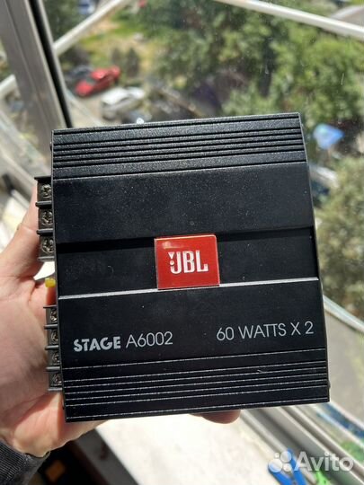 Усилитель 2-х канальный JBL Stage A6002