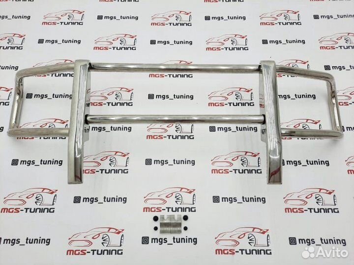 Кенгурятник хром на Mercedes G-class w463