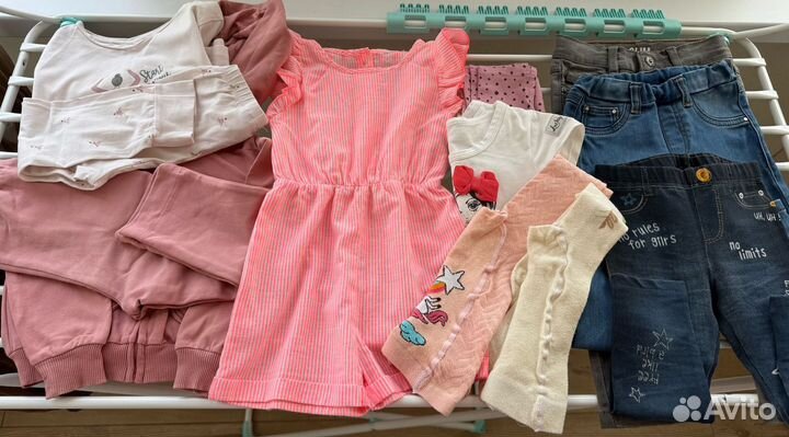 Пакет вещей на девочку 92