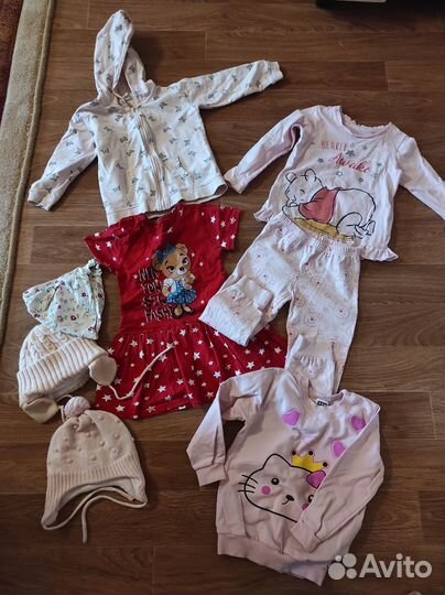 Большой пакет на девочку 98-104