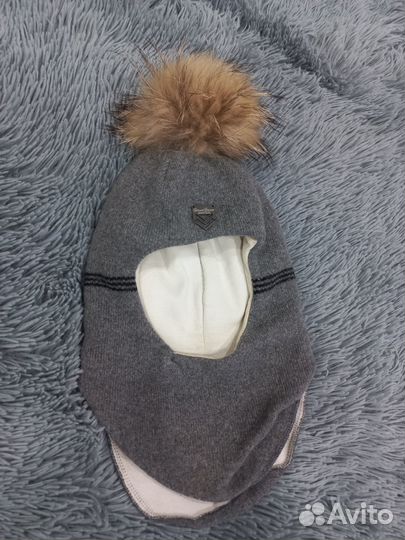 Шапка шлем зимняя 46 48